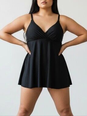 Black Women's Swimsuit Onepiece 4XL